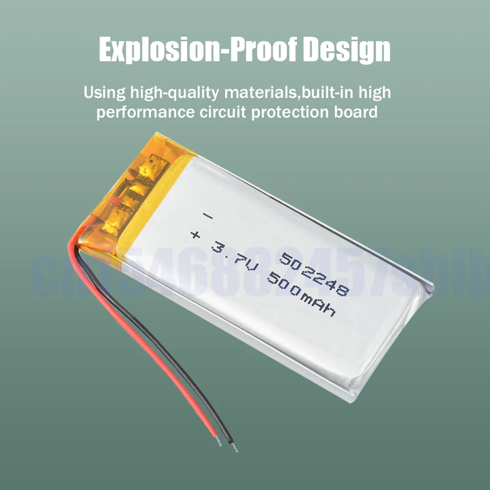 4-100 шт. литий-полимерные перезаряжаемые батареи для MP3 MP4 GPS-трекера | Электроника