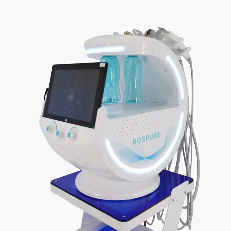 Hydro Microdermabrasion Machine Oxygen Jet skin analyzer Facial cleansing Aqua peel machine blackhead removal facial equipment