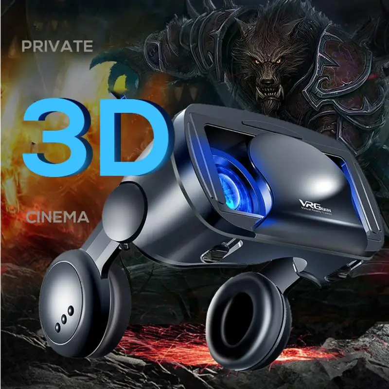 Очки виртуальной реальности VRG PRO 3D VR полноэкранный обзор широкоугольный смарт