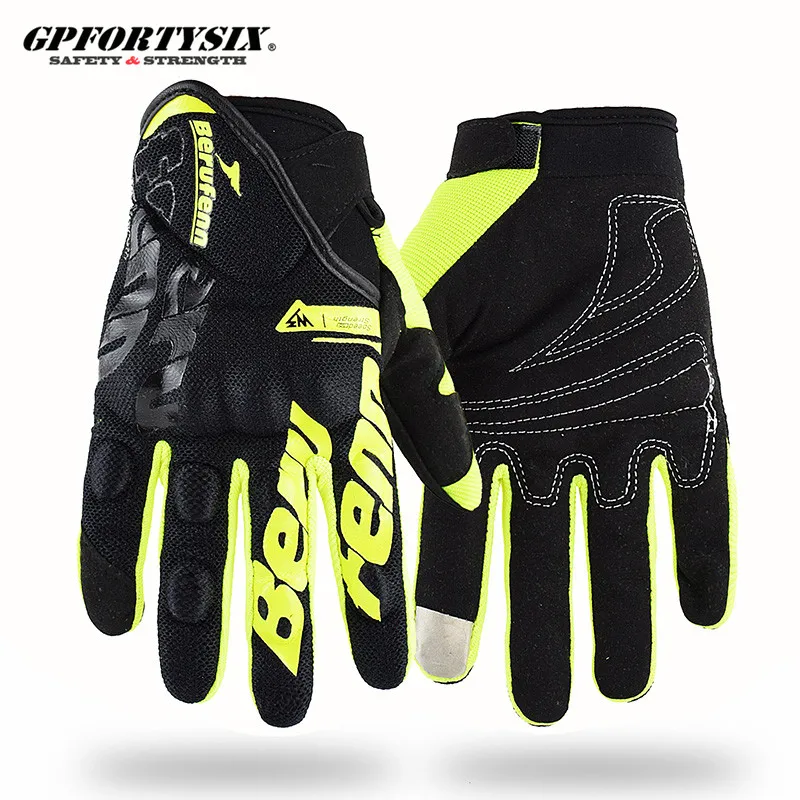 Summer Breathable Motorcycle gloves Racing Luva Motoqueiro Guantes Motocicleta Luvas de Cycling ATV Rider Moto Protector | Автомобили и