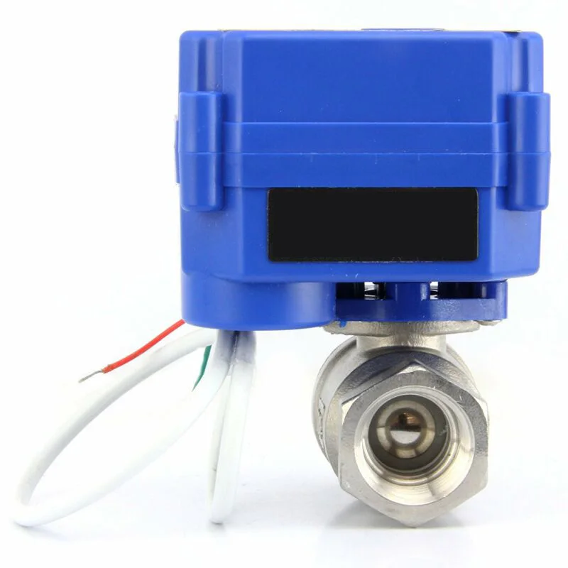 1pcs 1/4&quot Motorized Ball Valve 9V 12V To 24V NC 2 Wire Auto Return Replace Parts | Обустройство дома