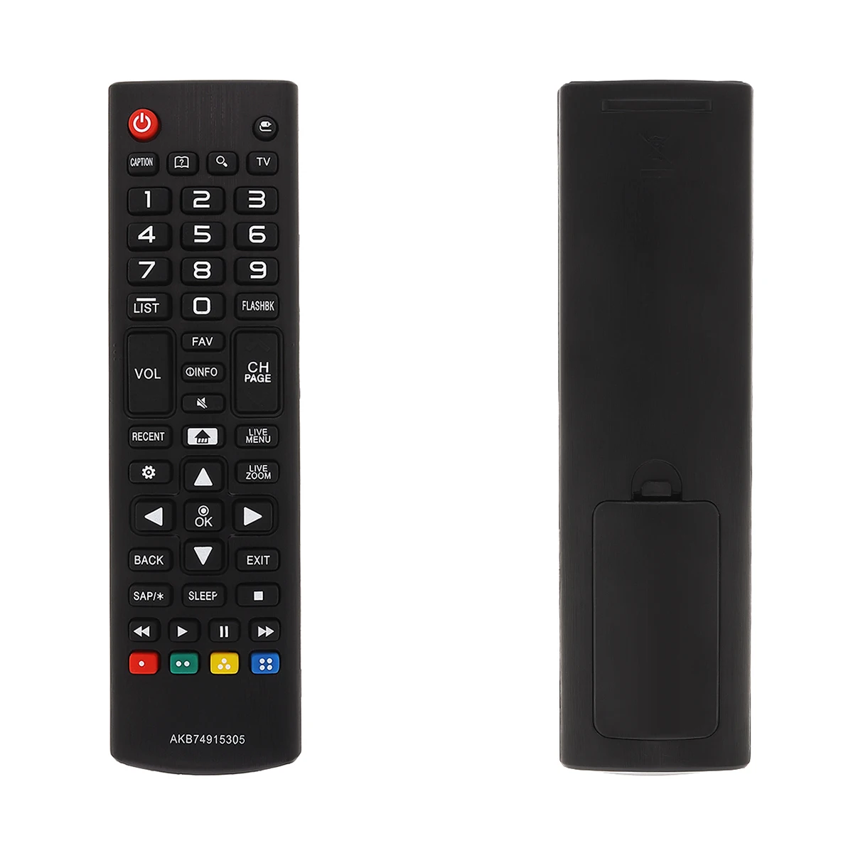 

433MHz AKB73975757 Replacement TV Remote Control with Long Remote Control Distance Suitable for TV 32LH510U/32LH513U/32LH519U