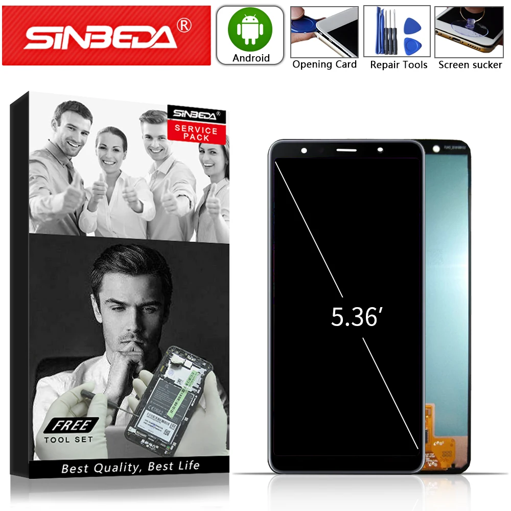 ЖК дисплей Super AMOLED 6 0*800 для SAMSUNG Galaxy A7 480 A750 A750F A750FD дигитайзер с сенсорным экраном