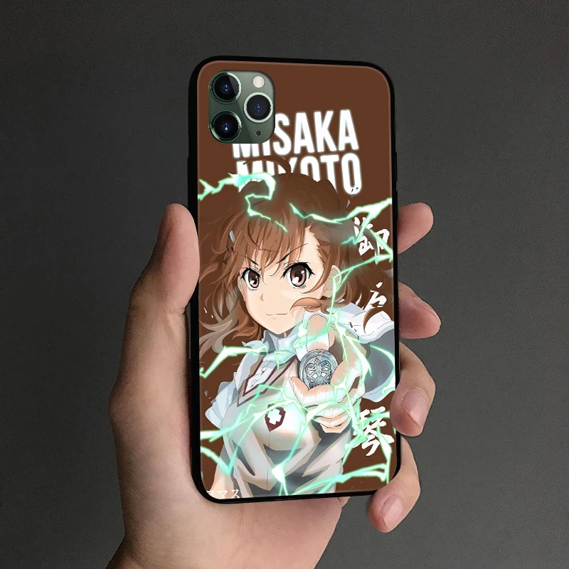Чехол для телефона Mikoto Misaka Toaru Kagaku аниме чехол iPhone SE 6s 7 8 Plus X XR XS 11 Pro Max | Мобильные