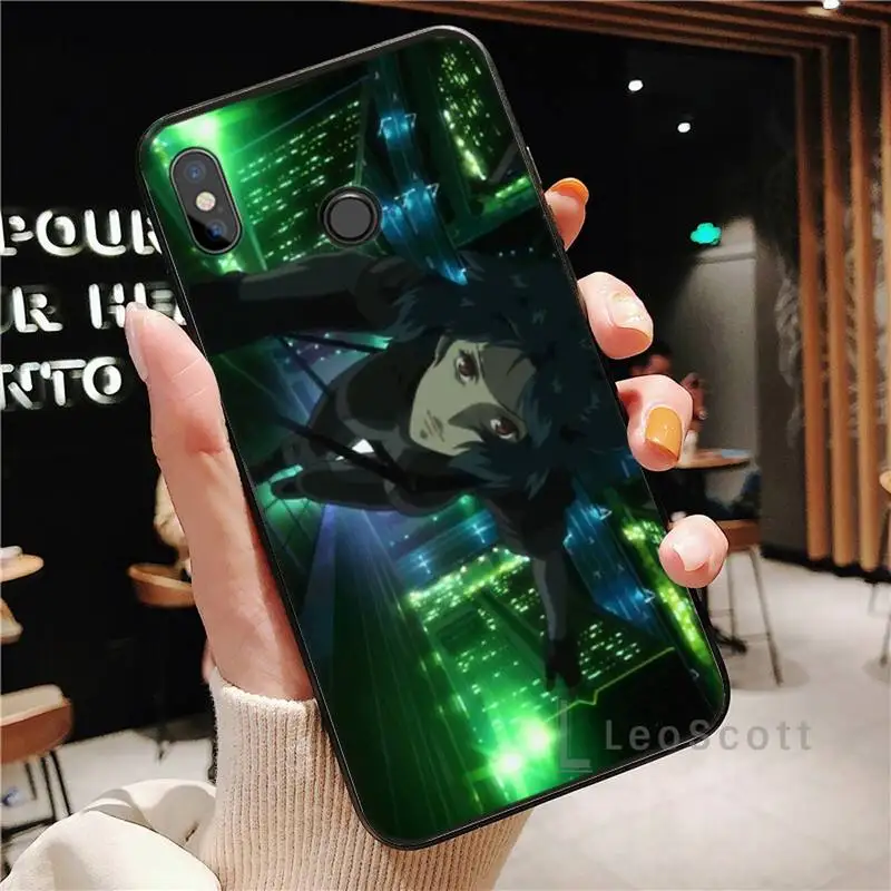 

Ghost in the Shell Manga Comics Phone Case For Xiaomi Redmi Note 4 4x 5 6 7 8 pro S2 PLUS 6A PRO