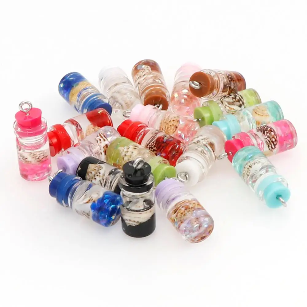 20 шт. Разноцветные серьги подвески в виде фруктов молока чая|Шармы| |