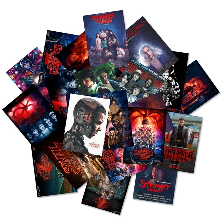 25 шт. не повторяющиеся странные вещи ПВХ стикер водонепроницаемый маленький