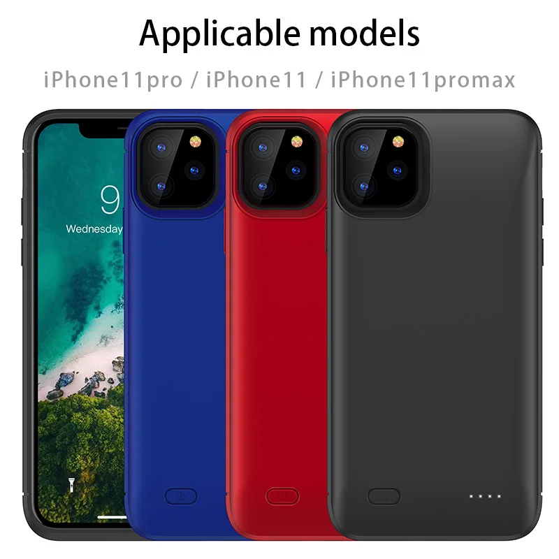 Портативное зарядное устройство для iPhone 11 pro max 6200 мАч|Чехлы с аккумулятором| |