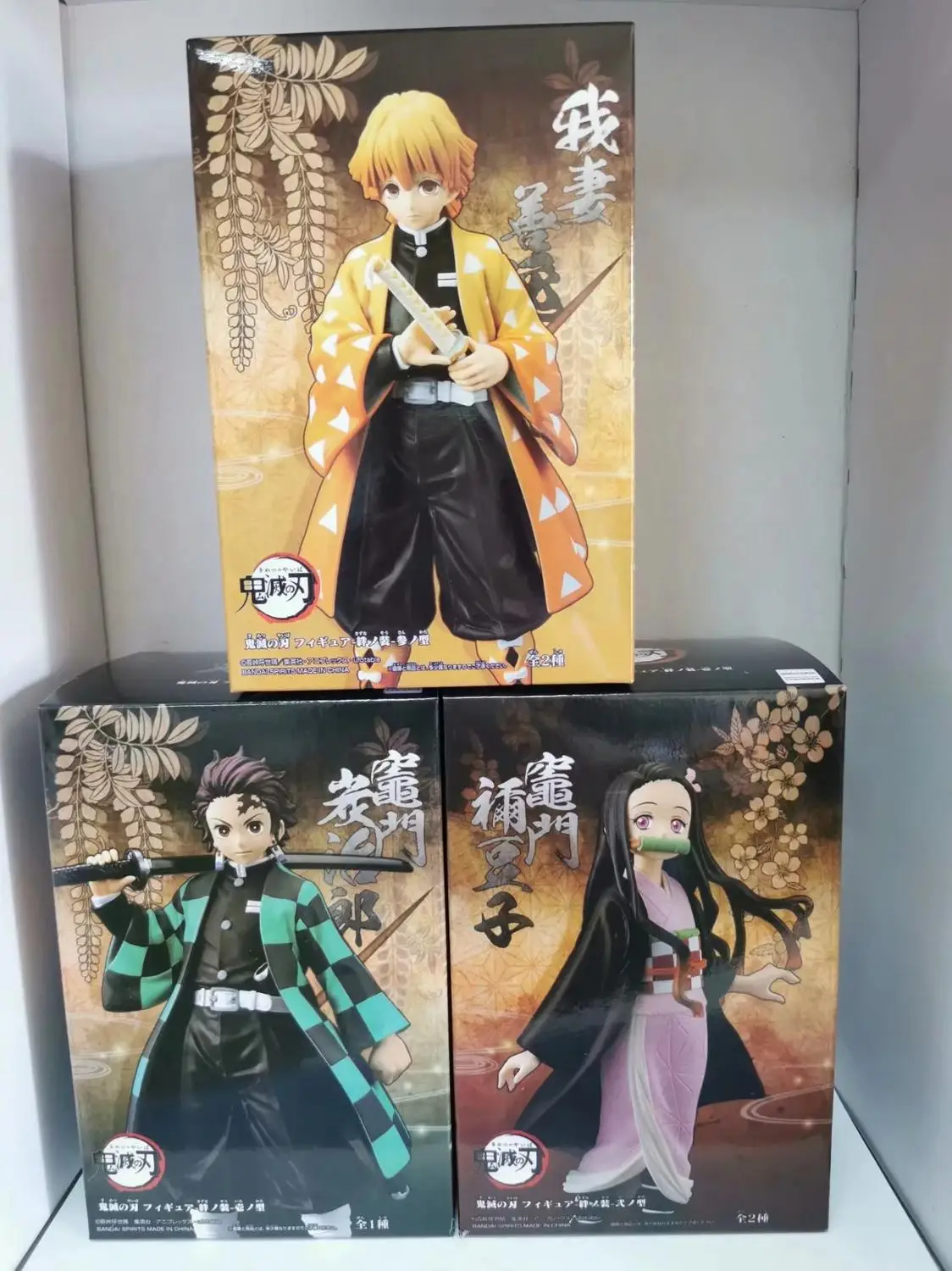 Демон убийца Kimetsu No Yaiba Nezuko Kamado Tanjirou Hashibira Inosuke Zenitsu Agatsuma фигурка ПВХ Коллекционная