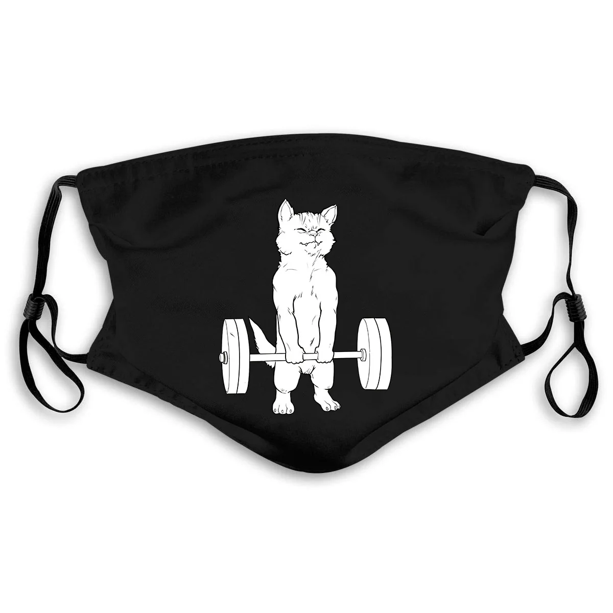 Kitten Deadlift Powerlifting The New Brand Mouth Mask Women's kid PM2.5
