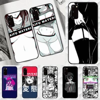 hentai harajuku anime girl phone case for huawei mate40 mate30 mate20 mate10 mate9 lite pro soft cover fundas