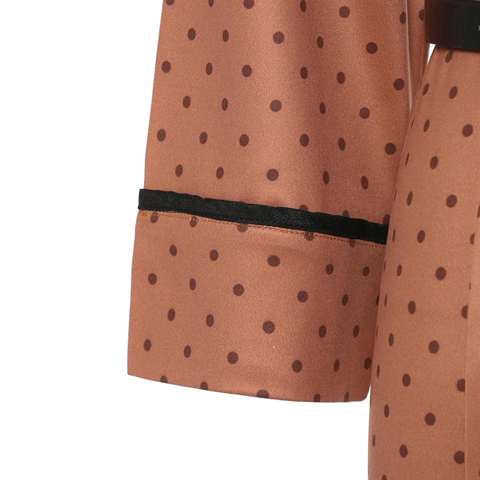 Sisjuly Женщины Bodycon Горошек Платье Сексуальная Элегантная Партия Платье Оболочка Лоскутное Кнопка Женский Осень Ретро Карандаш Старинные Платья