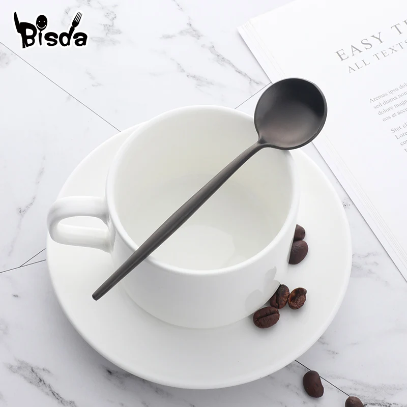 Столовые приборы из нержавеющей стали 8 цветов|Ложки| |