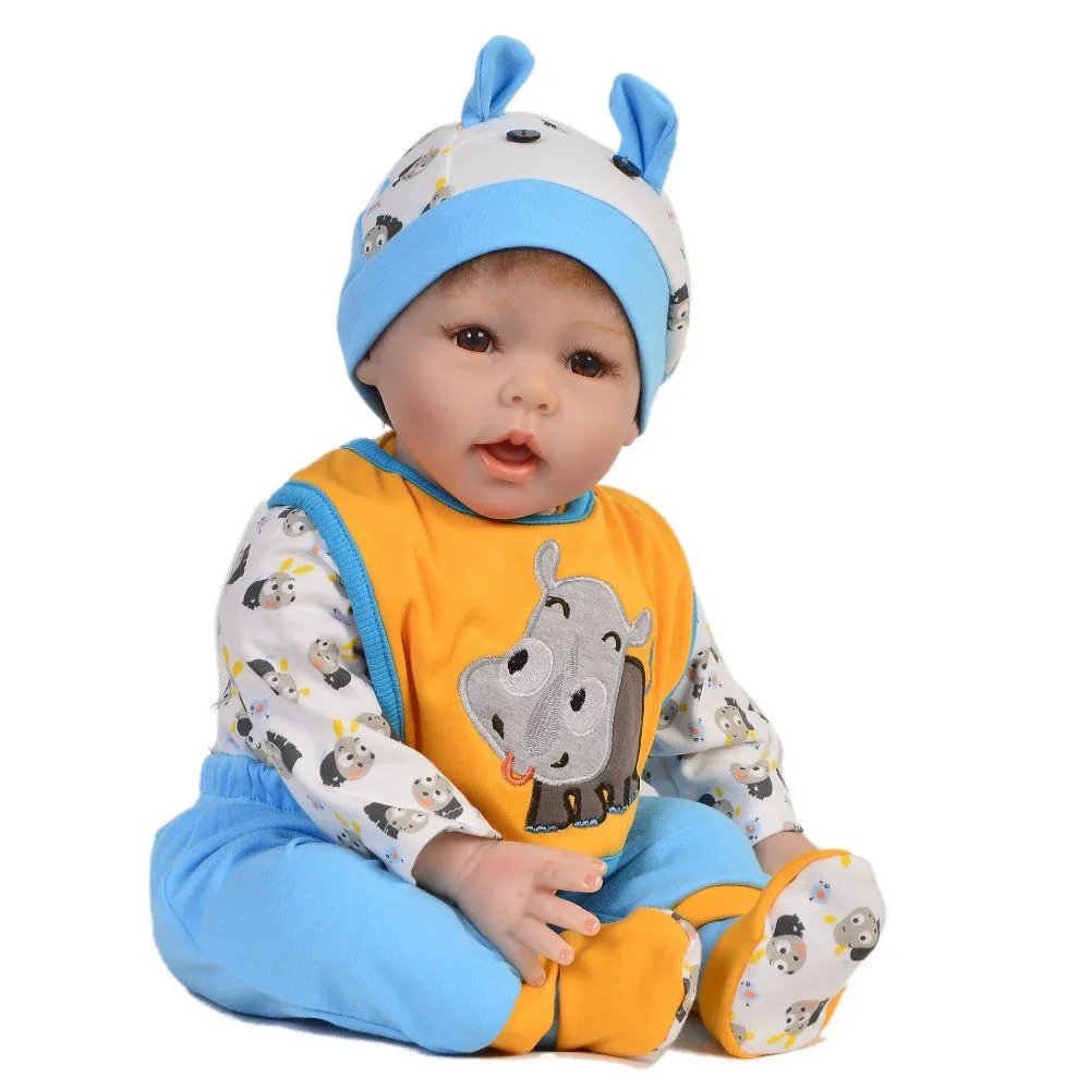 Кукла реборн NPK мягкая силиконовая кукла младенец для мальчиков и девочек