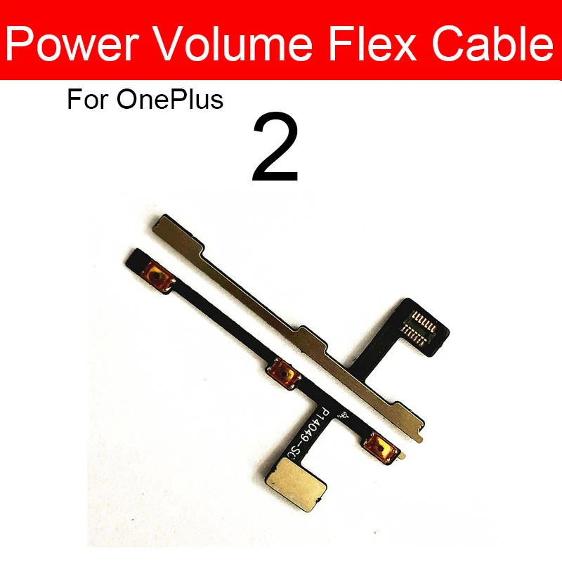 

Switch Power On Off Flex Cable For OnePlus 2 Volume Up Down Button Flex Cable Lock Screen Button Replacement Repair Parts
