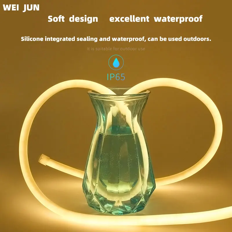 Светодиодная неоновая лента 360 ° гибсветодиодный светодиодная 220 В несколько