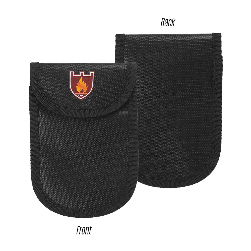 Безопасная противопожарная сумка для хранения маленький размер денег держатели