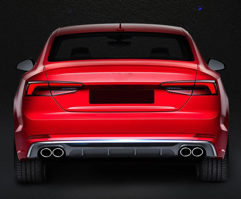 Для Audi A5 S5 высокое качество задний спойлер из полиуретана диффузор бампер Защита бампера Защита заднего бампера