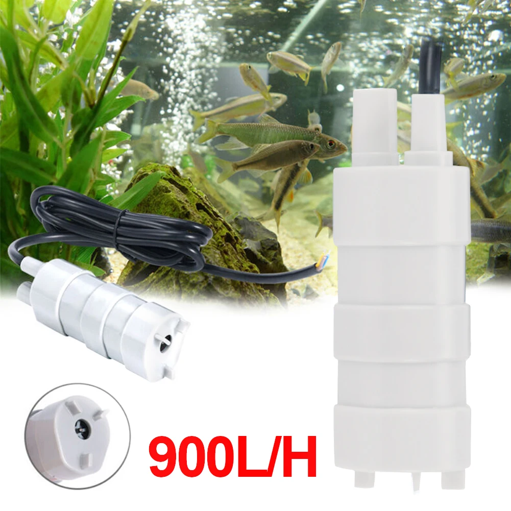 

DC 12V Submersible Water Pump Camper Motorhome High Flow Whale Pump 900L/H 5M High Quality Durable Engineering Plastics Pump