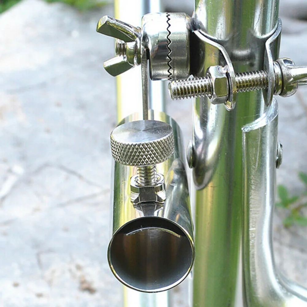 Держатель для удочки практичный зажим из нержавеющей стали крепление на стул