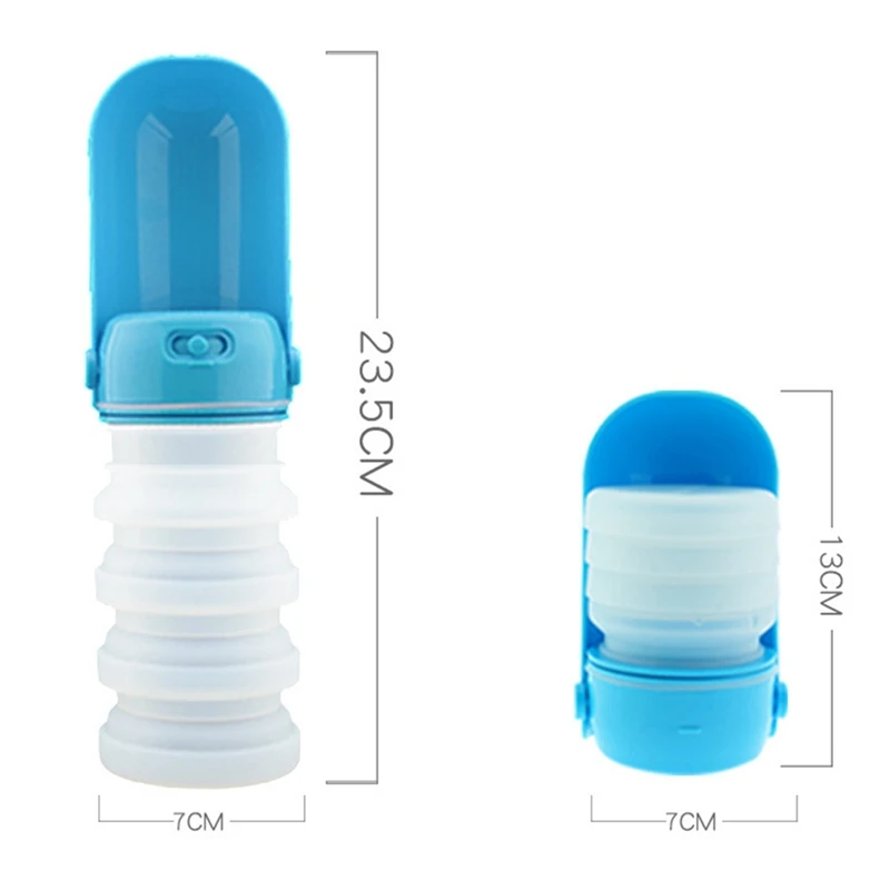 

Dog Water Bottle Foldable Pet Water Bottle For Dogs Pet Travel Water Bottle Portable Leakproof Dog Travel Water Cup For Outdoor