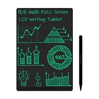 9 5inch full sreen lcd writing tablet erasablereusable graffiti doodle drawing board kids early educational learning toys