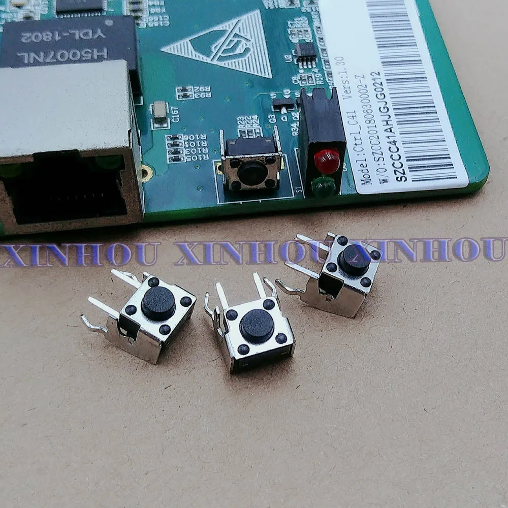 10 шт. TS-D009 высококачественный медный кнопочный переключатель 5 мм для майнинга ASIC