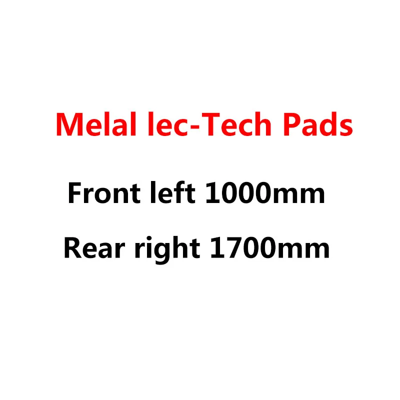 Melal lec-Tech Pads SHIMANO DEORE M6000 тормоз горных велосипедов гидравлическая Дисковый Тормоз MTB BR BL-M6000 DEORE тормоза 800/1000 1400/1500/1700 левый и правый - Цвет: Melal lec-Tech Pads