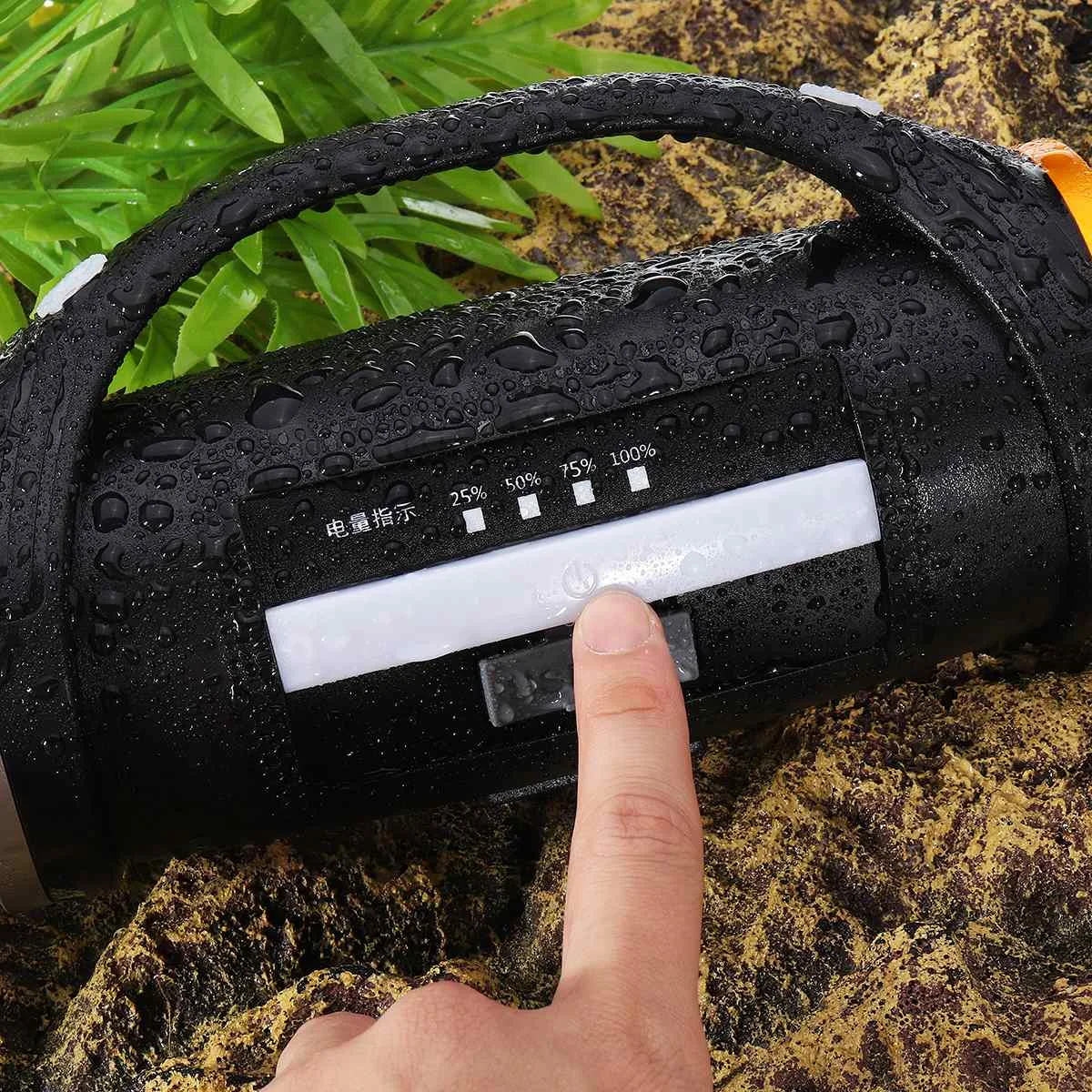 9000 Вт usb зарядка светодиодный рабочий светильник фонарь 18650 батарея Точечный светильник ручной фонарь кемпинг фонарь поисковый светильник для пешего туризма охоты
