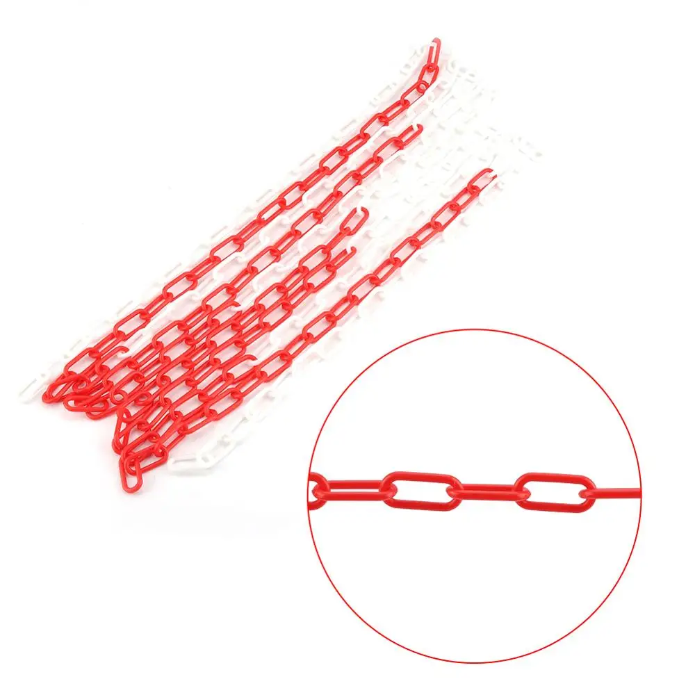 Highway Maintenanc 5m Plastic Warning Chain Road Block Barrier For Traffic Crowd Parking Control Used In Urban Roads | Строительство и