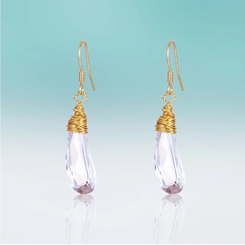 Новые креативные эффектные подарочные золотые спиральные висячие серьги с