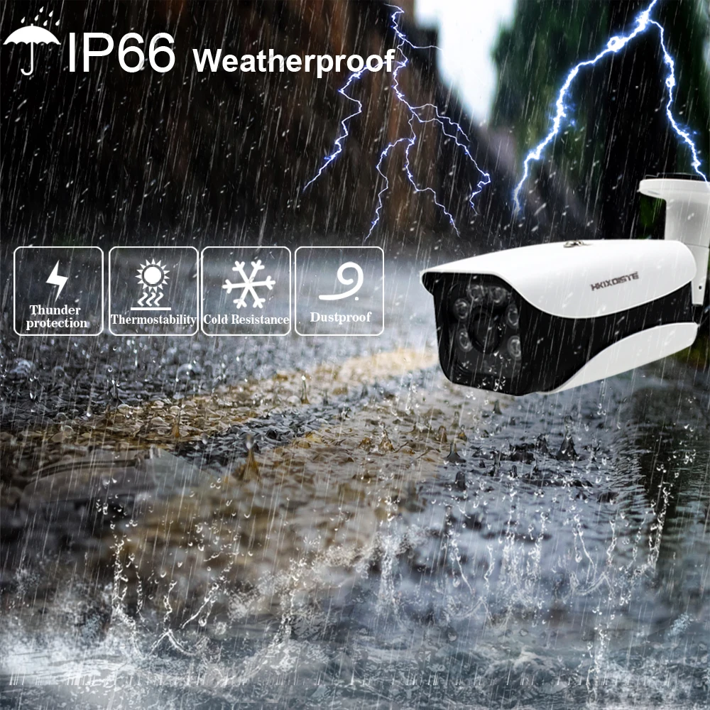 5MP POE IP камера водонепроницаемая Onvif день/ночь Открытый 802.3af plug and play детектор движения IR-CUT фильтр ip poe камера безопасности