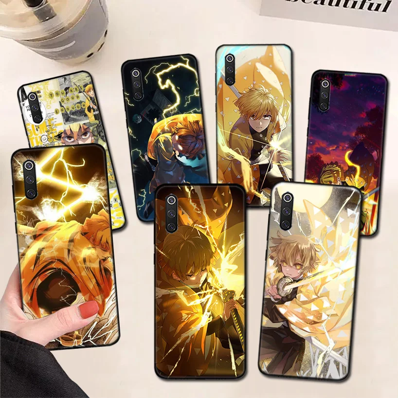 

Demon Slayer Agatsuma Zenitsu Silicone Case Coque For Xiaomi Redmi Note 10 Pro 10S 9S 9 8T 8 8A 9A 9C 7 7A 6 6A 5 S2 Phone Shell