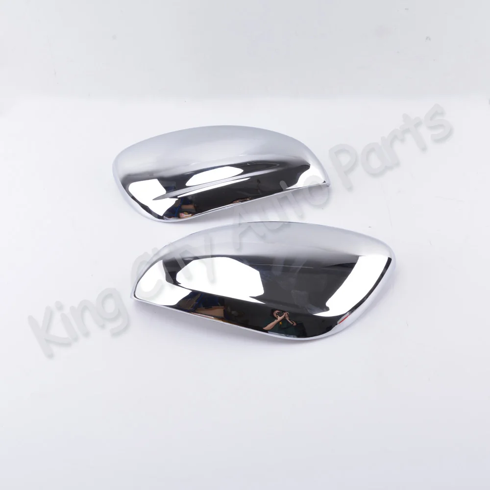 Крышка QX 1 пара для Peugeot 2008 208 14 17 хромированная крышка внешнего зеркала заднего