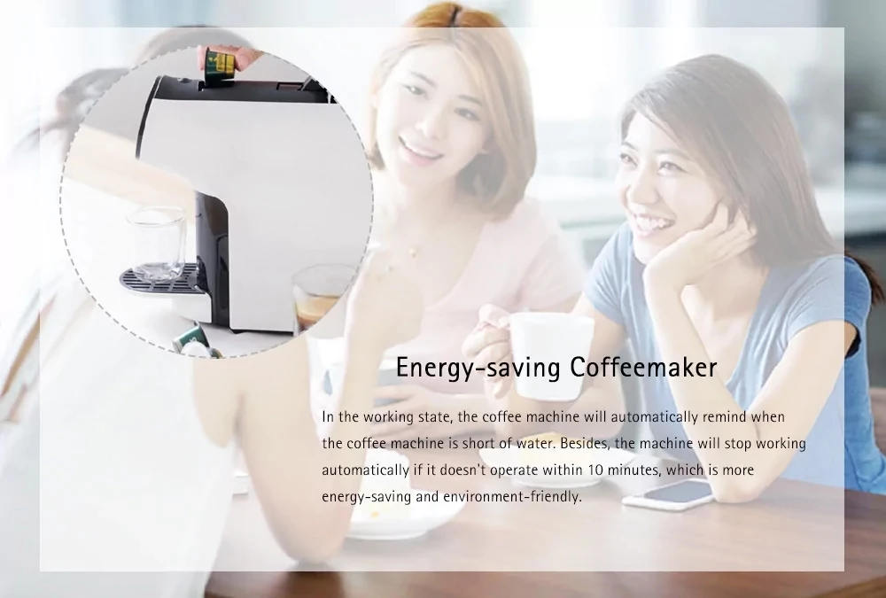 Xiaomi Mijia Scishare интеллектуальное автоматическое зарядное устройство кофемашина Горячая кофемашина управление приложением