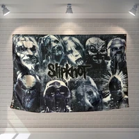 rock music poster banner music studio themed restaurant decor hanging art waterproof cloth polyester fabric flag canvas painting