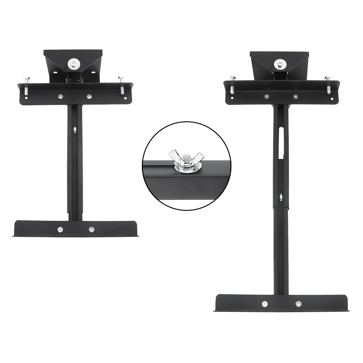 Универсальный металлический телескопический кронштейн для динамика 2 шт.