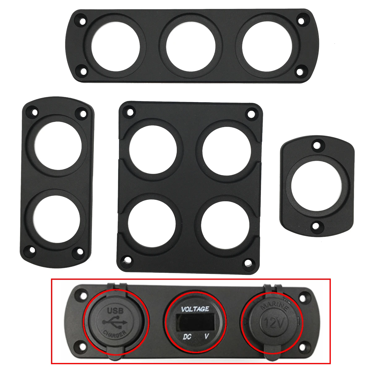 Сделай Сам Автомобильный USB панельный переключатель зарядного устройства