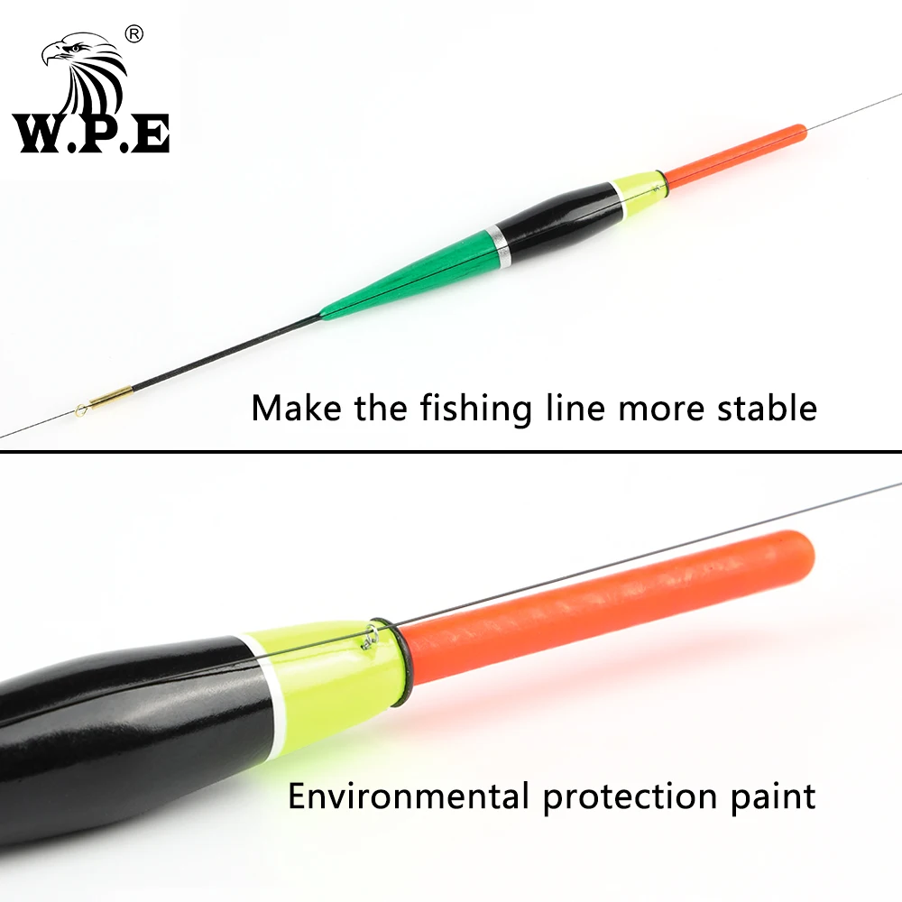 W. P.e 5 шт./упак. рыболовный поплавок высота 19 23 см вертикальный для ловли карпа