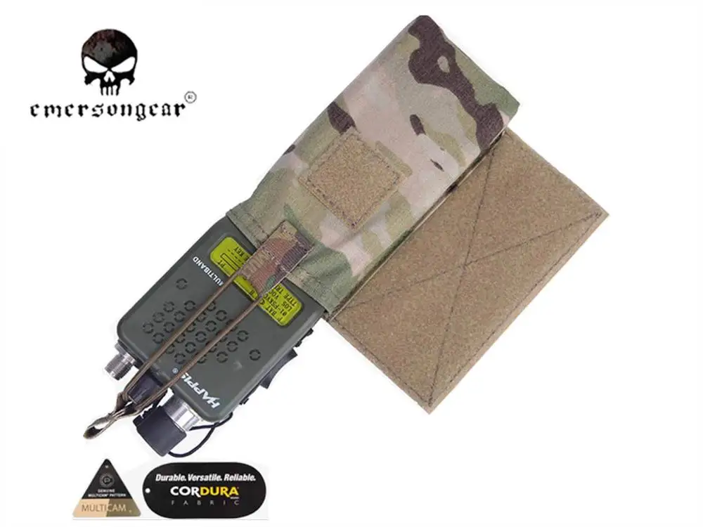 EMERSON MOLLE JPC радиостанция MBITR Pouch Set Utility Military double Radio Bag EM8333 | Спорт и развлечения