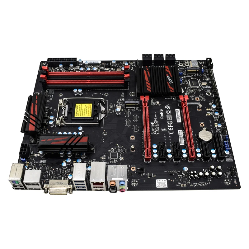 Материнская плата для SUPERMICRO C7Z270-CG-L LGA 1151 DDR4 64 ГБ Intel Z270 SATA3 USB 3 0 ATX материнская