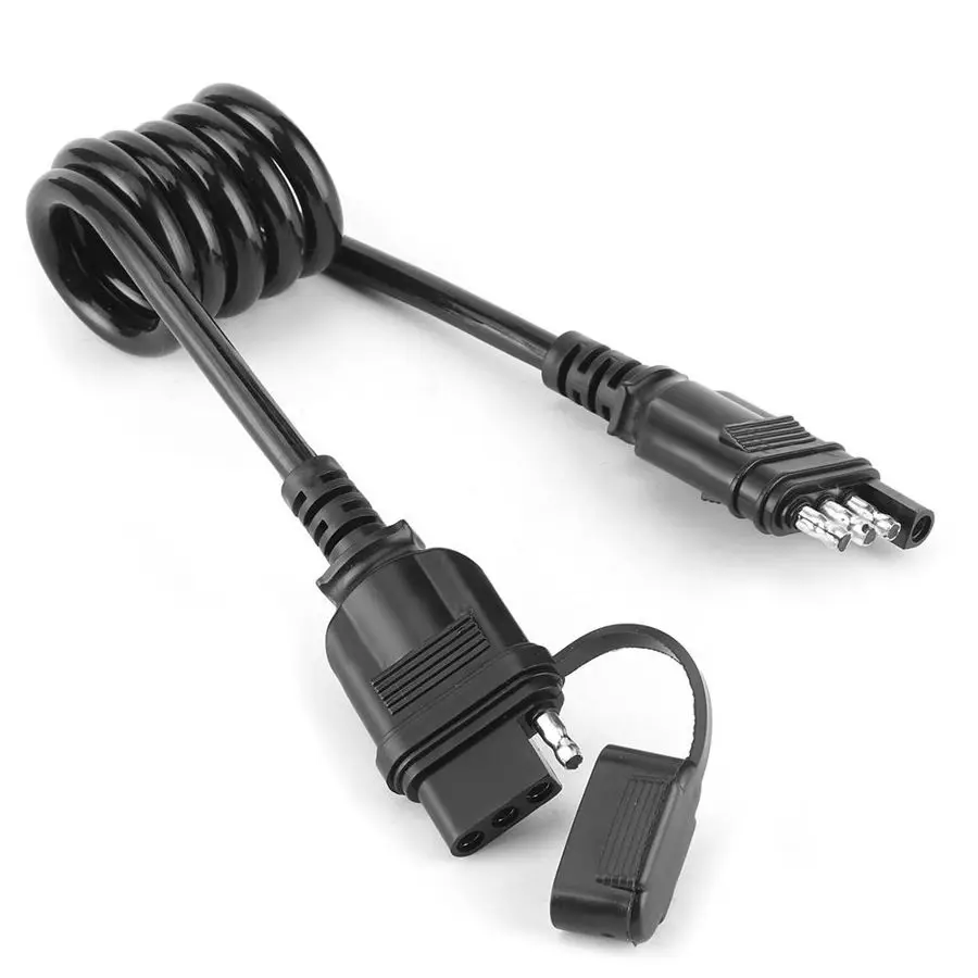 Сцепка прицепа 4 контактный Плоский удлинитель 3 фута водонепроницаемая крышка