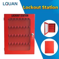 64 padlocks durable safety padlock management lockout station with cover