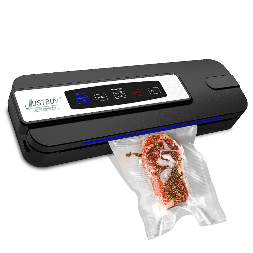 

36 Month Warranty Food Vacuum Automatic Commercial Household Sealer Packaging Machine 10 Bags Cutter Free