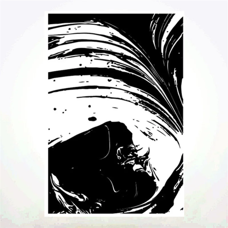 

11*16CM Waterfall Transparent Clear Stamps / Silicone Seals Roller Stamp For DIY Scrapbooking Photo Album/Card Making