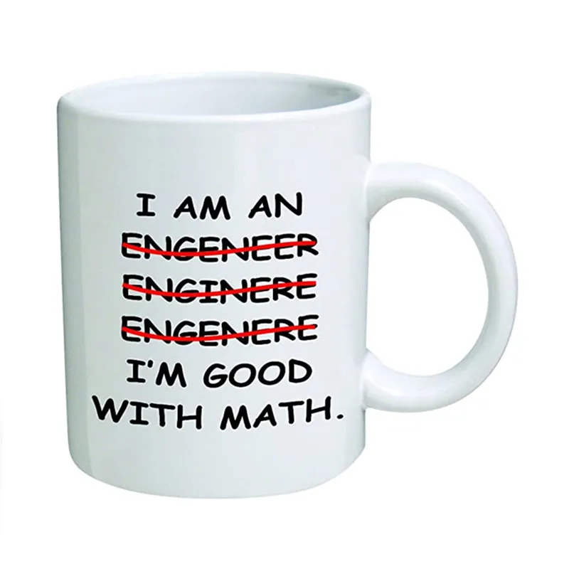 

Забавные кофейные кружки и чашки I AM GOOD с математической белой керамической чашкой для чая, молока, пива, Экологичная посуда, чашка, уникальн...