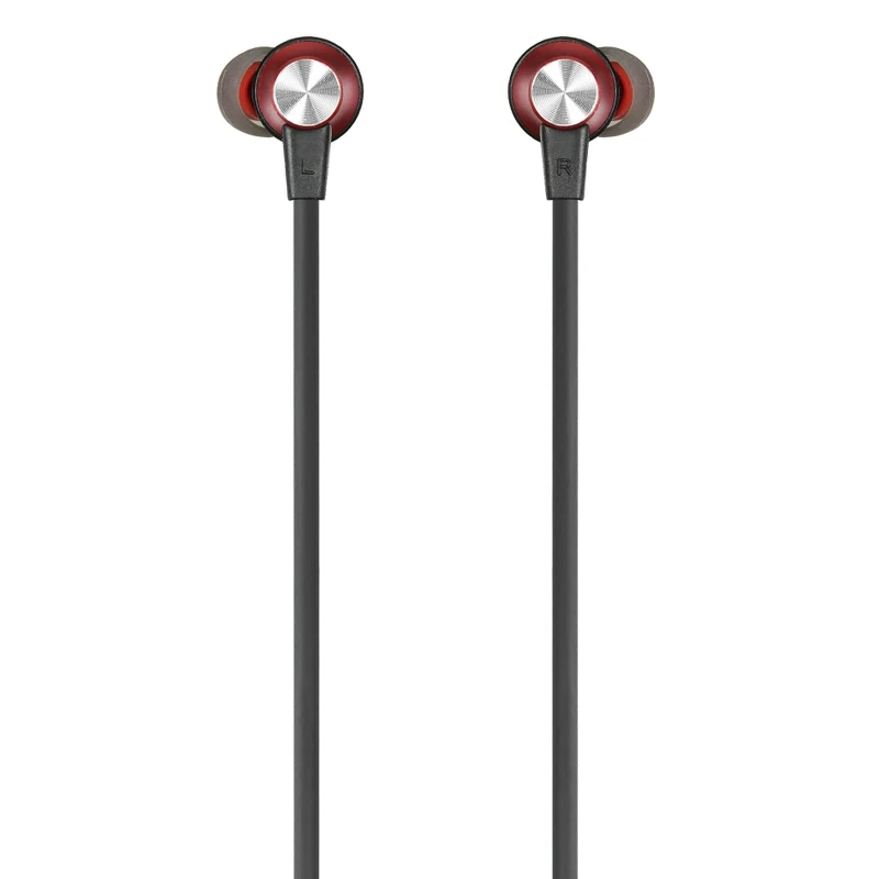 Гарнитура вкладыши Oklick BT-S-155 красный беспроводные bluetooth | Электроника
