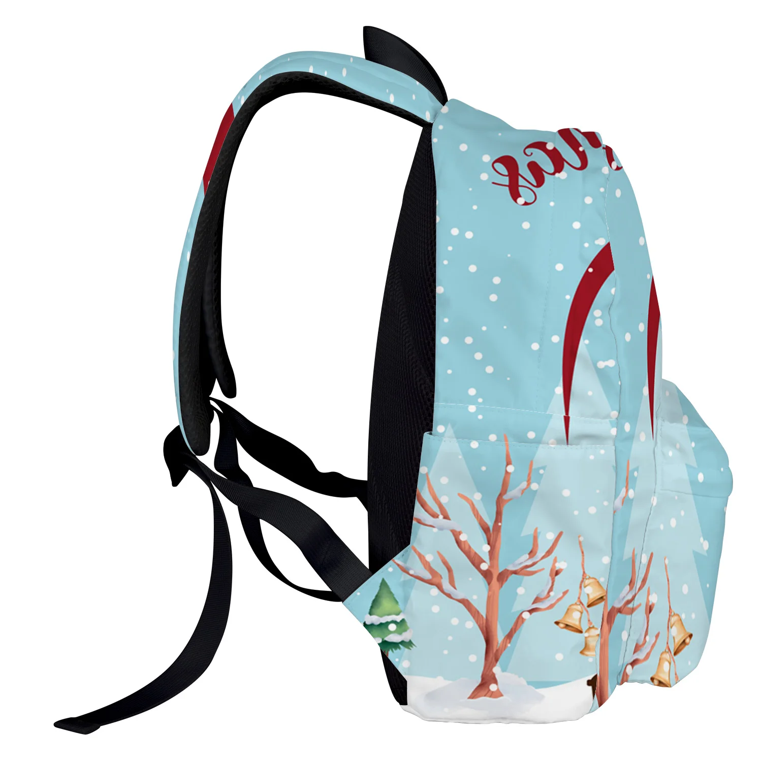 Рождественский карликовый колокольчик Рождественская елка снеговик синий