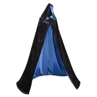 european medieval wizards double sided hooded cloak cosplay photography photo costume
