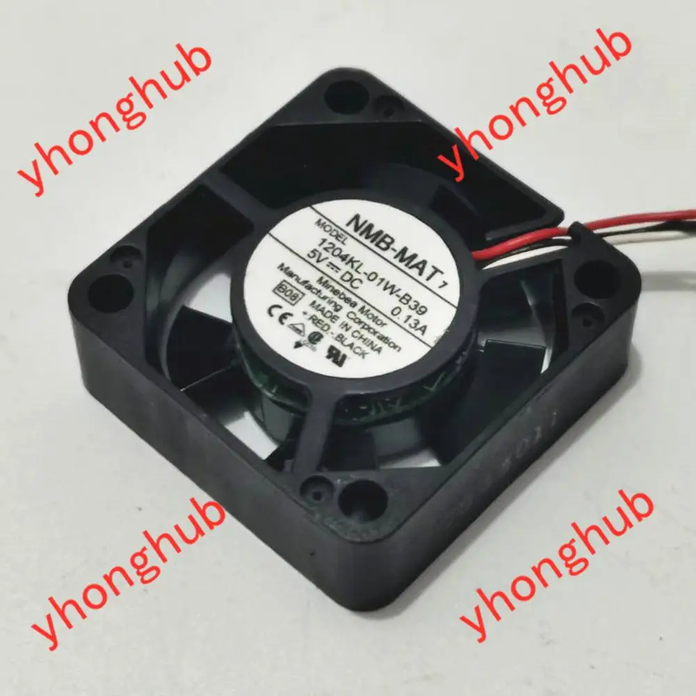NMB MAT 1204KL 01W B39 B08 DC 5V 0.13A 30x30x10 мм вентилятор охлаждения сервера|square fan|server fan60mm fan 5v |